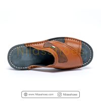 دمپایی طبی مردانه چرم طبیعی( D-9000) - Image 4