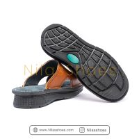 دمپایی طبی مردانه چرم طبیعی( D-9000) - Image 3