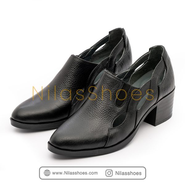 کفش زنانه راحتی پاشنه پیو(D-540) - Image 2