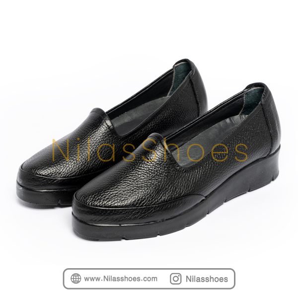 کفش زنانه طبی چرم طبیعی(J-573) - Image 2