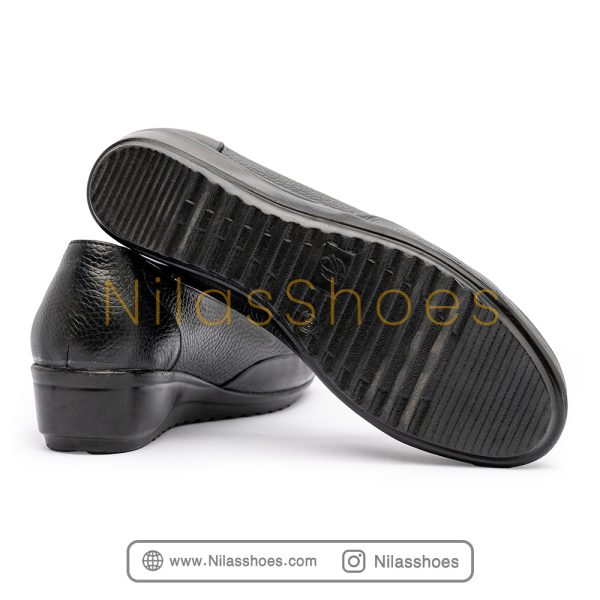 کفش زنانه طبی چرم طبیعی(J-574) - Image 3