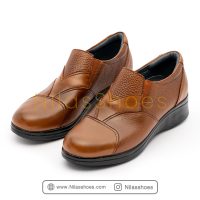 کفش زنانه طبی چرم طبیعی(D-526) - Image 2