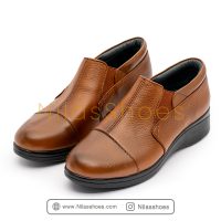 کفش زنانه طبی چرم طبیعی(D-529) - Image 2