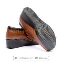 کفش زنانه طبی چرم طبیعی(D-530) - Image 3