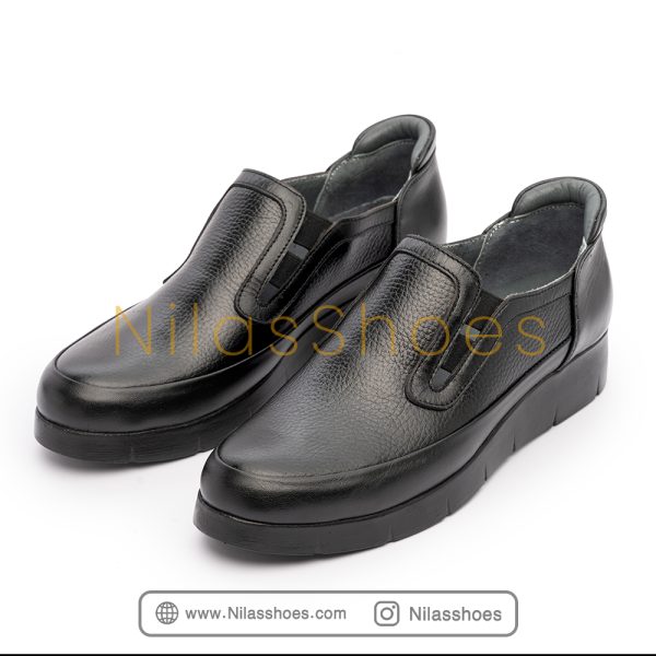 کفش زنانه طبی چرم طبیعی(D-531) - Image 6