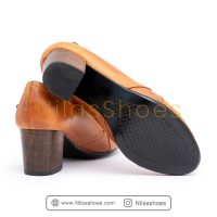کفش مجلسی زنانه چرم طبیعی (R-122) - Image 3