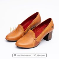 کفش مجلسی زنانه چرم طبیعی (R-122) - Image 2