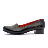 زنانه پاشنه 3 سانت چرم طبیعی(A-797)