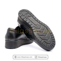 کفش زنانه طبی چرم طبیعی طبی لژدار (R-192) - Image 3