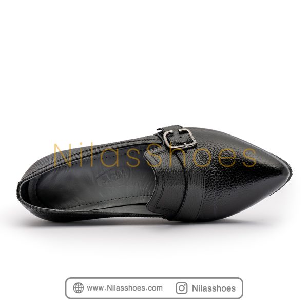 کفش مجلسی زنانه چرم طبیعی (A-858) - Image 4