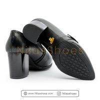 کفش مجلسی زنانه چرم طبیعی (A-858) - Image 3