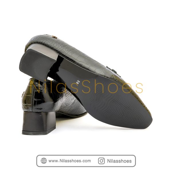 کفش مجلسی زنانه چرم تبریز(R-1147) - Image 6