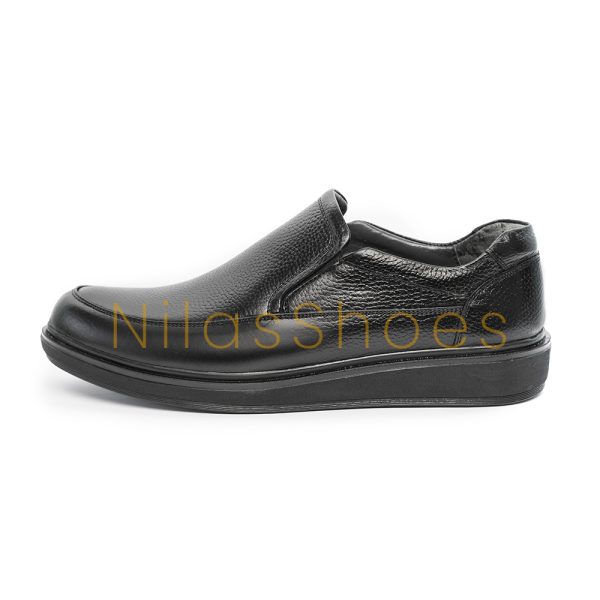 مردانه طبی و راحتی چرم طبیعی (A-497)