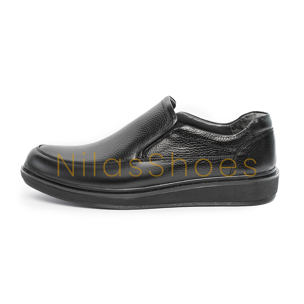 مردانه طبی و راحتی چرم طبیعی (A-497)