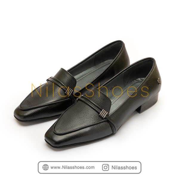 کفش زنانه چرم طبیعی (R-1148) - Image 2