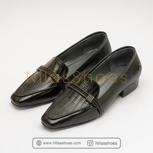 کفش زنانه چرم طبیعی (R-1148) - Image 6