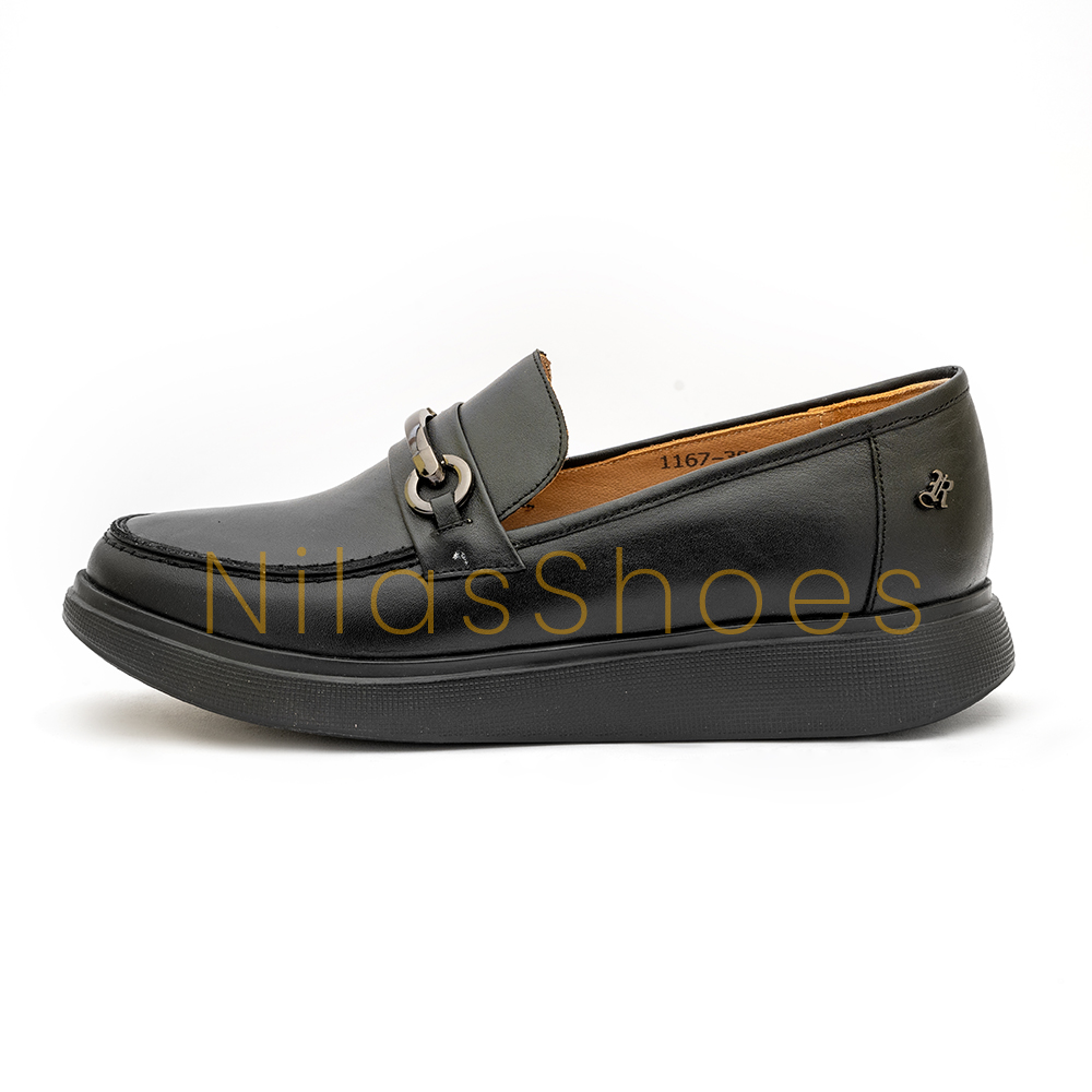 کالج زنانه بسیار طبی و راحتی چرم طبیعی (R-1167)