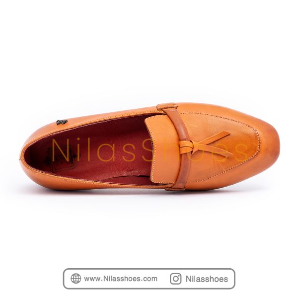 کفش کالج زنانه چرم طبیعی (R-172) - Image 4