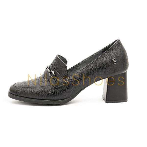کفش مجلسی زنانه چرم طبیعی  (R-1143) - Image 5
