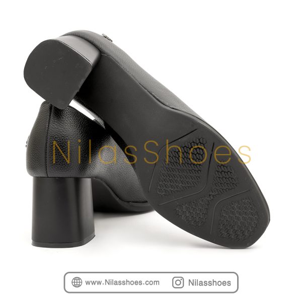کفش مجلسی زنانه چرم طبیعی  (R-1143) - Image 7