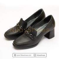 کفش مجلسی زنانه چرم طبیعی  (R-1143) - Image 6