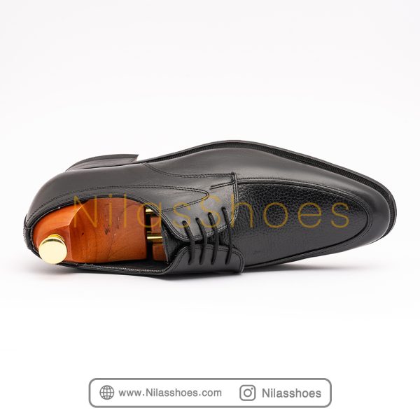 کفش مردانه مجلسی تمام چرم طبیعی دست دوز(T-1001) - Image 4