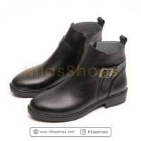 بوت زنانه چرم طبیعی (A-308) - تصویر 2