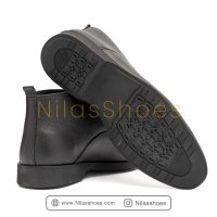 نیم بوت مردانه چرم طبیعی (K-14) - تصویر 3