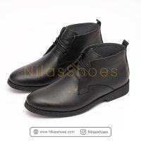 نیم بوت مردانه چرم طبیعی (K-14) - تصویر 2