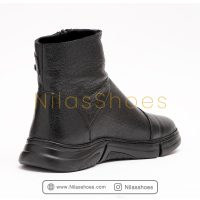 نیم بوت مردانه چرم طبیعی (S-15) - تصویر 4