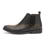 نیم بوت چرم طبیعی مردانه (K-17)