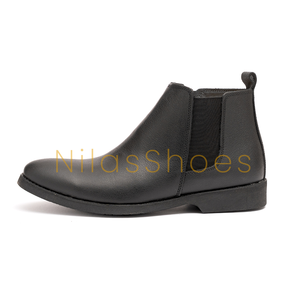 نیم بوت چرم طبیعی مردانه (K-17)