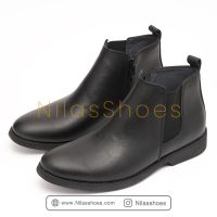 نیم بوت مردانه چرم طبیعی (K-17) - تصویر 2