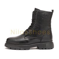 نیم بوت چرم طبیعی مردانه (S-16)