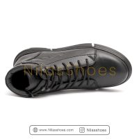 نیم بوت مردانه چرم طبیعی (S-406) - تصویر 4