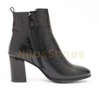 نیم بوت زنانه چرم طبیعی (A-765) - تصویر 5