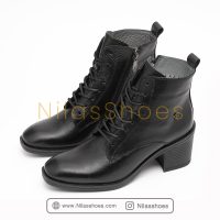 نیم بوت زنانه چرم طبیعی (R-975) - تصویر 2