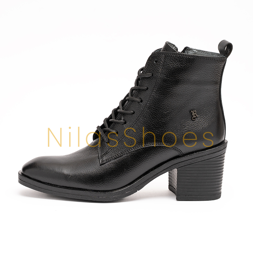 نیم بوت زنانه چرم طبیعی (A-975)