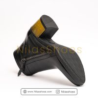 نیم بوت زنانه چرم طبیعی (R-1097) - تصویر 4