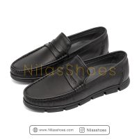 کفش کالج مردانه چرم طبیعی (PA-9) - تصویر 2