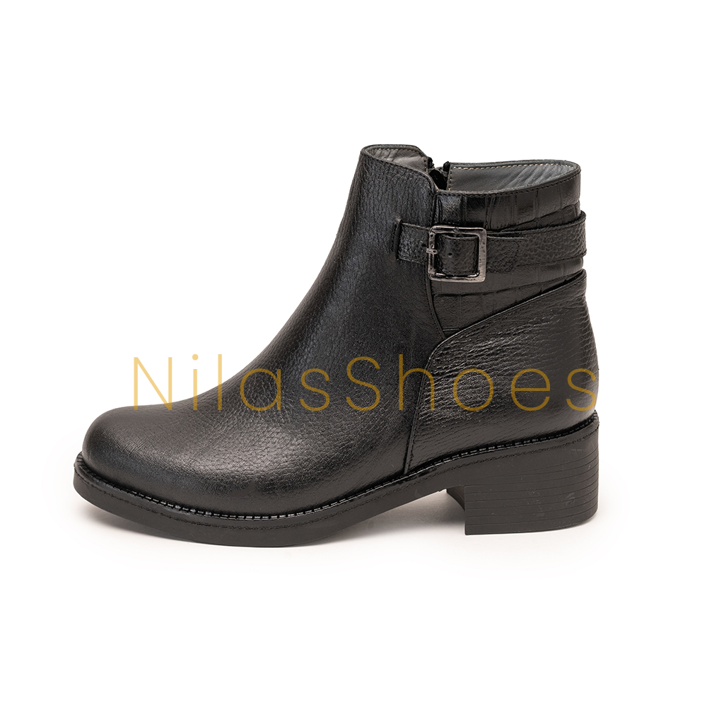 نیم بوت زنانه راحتی چرم طبیعی (A-339) (1) نیم بوت زنانه راحتی چرم طبیعی (A-339)