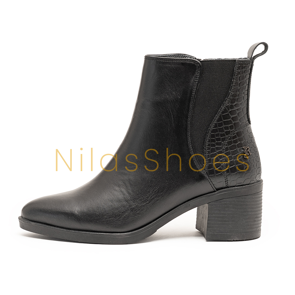 نیم بوت زنانه چرم طبیعی (R-1118) (1) نیم بوت زنانه چرم طبیعی (R-1118)